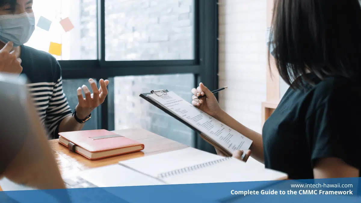 Personnel screening as part of CMMC