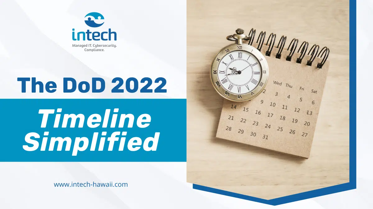 The DoD 2022 Timeline Simplified