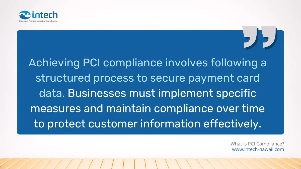 Achieving PCI Compliance