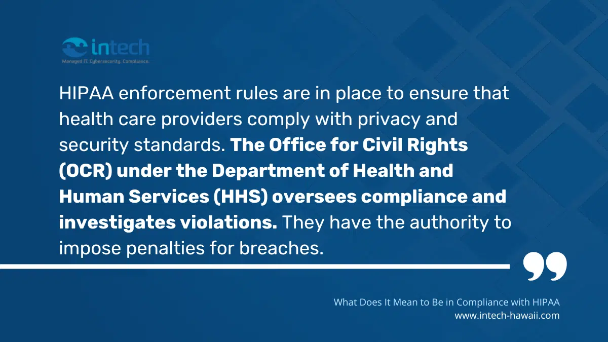 HIPAA Enforcement and Penalties