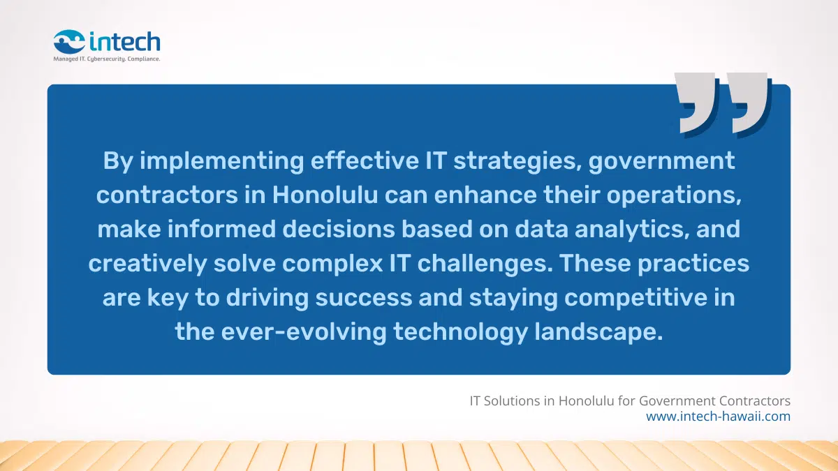 Driving Contractor Success with Potent IT Practices